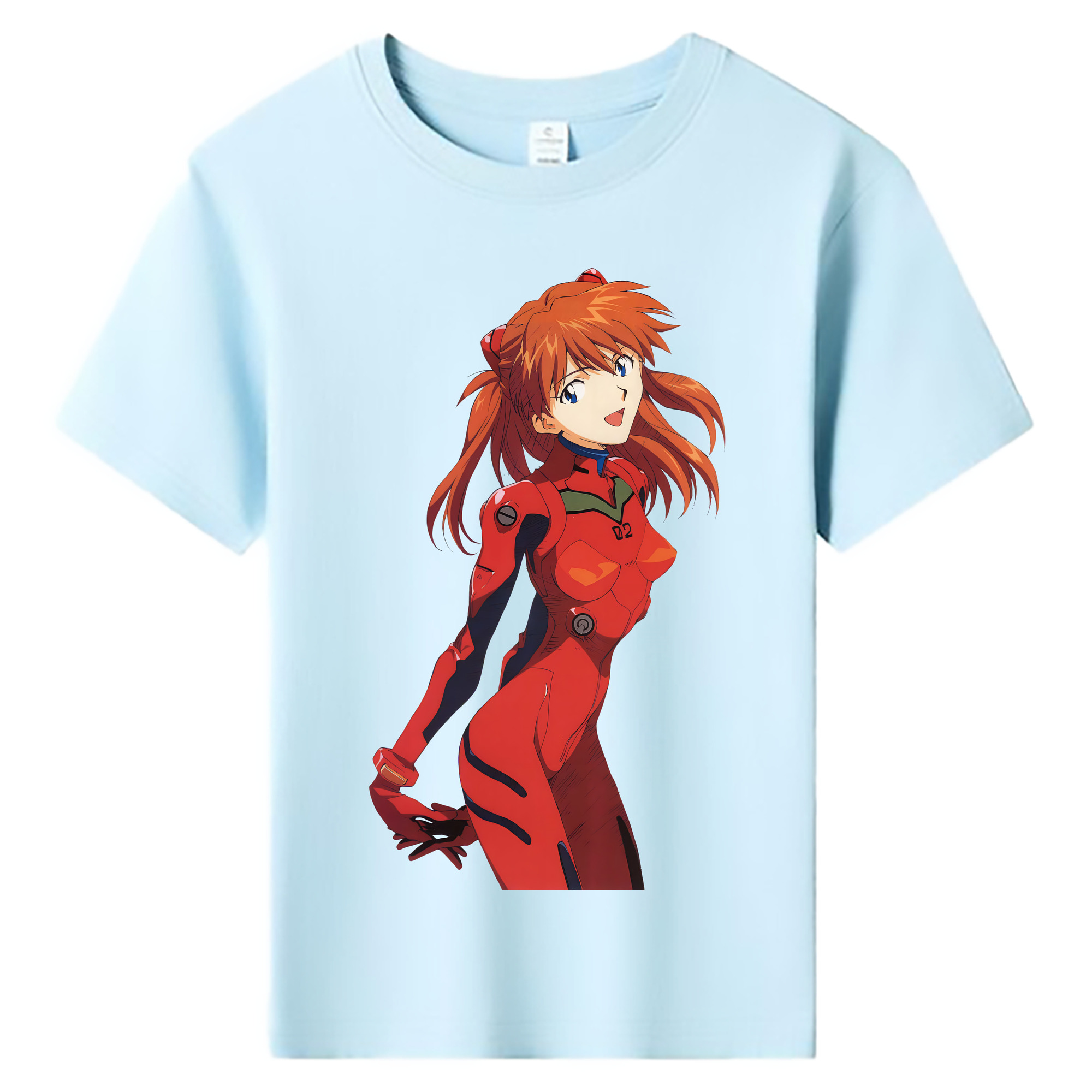 （画像用） EVA 新世紀エヴァンゲリオン 綿100％キッズTシャツ（フロントプリント）